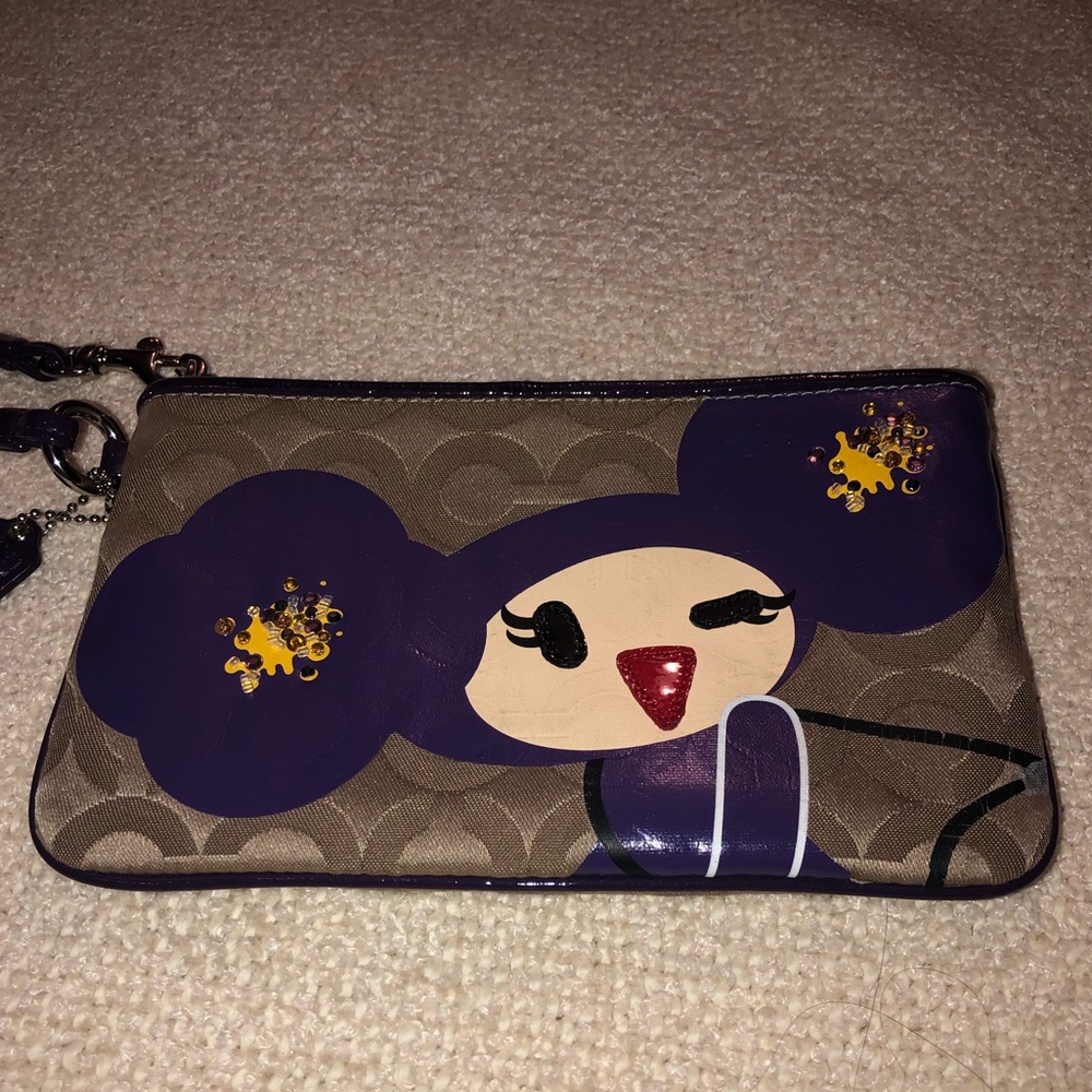 COACH Violette Wristlet